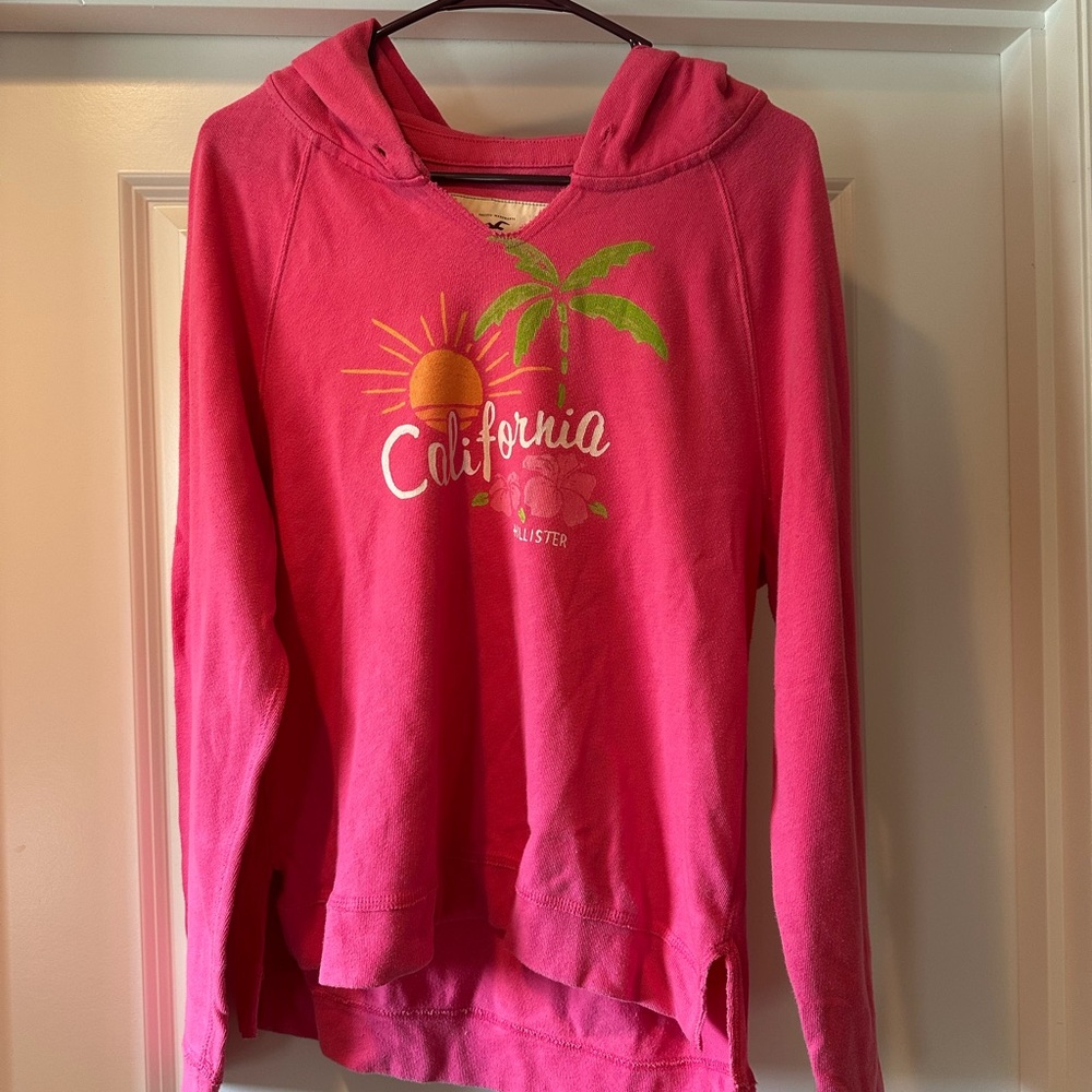 Hollister Women’s Vibrant Pink California Hoodie